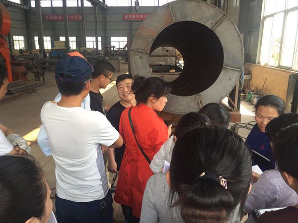 我公司组织员工去设备厂参观学习图10